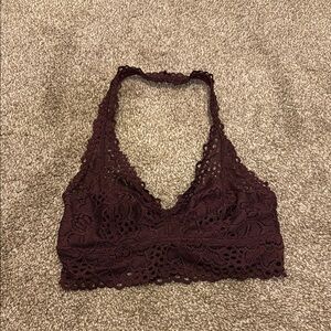 Aerie Lace Halter Bralette